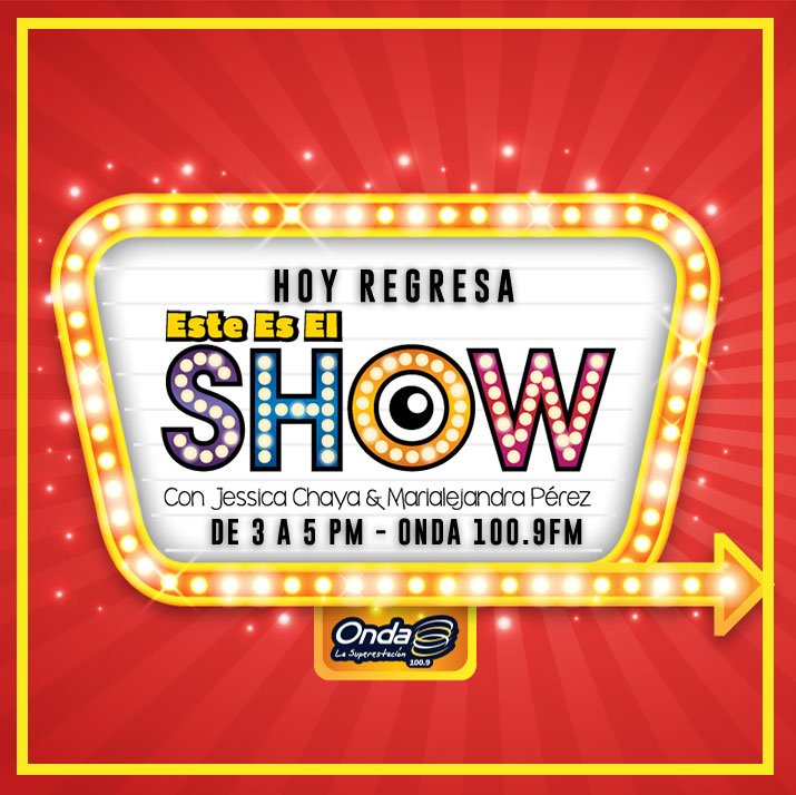 esteeselshowfm's tweet photo. Hoy regresa el programa que hace tus tardes diferentes; #EsteEsElShow con @marialepz y @jechaya por @ondavalencia 100.9FM ¡La Suprestación! https://t.co/bU76ebRwwu