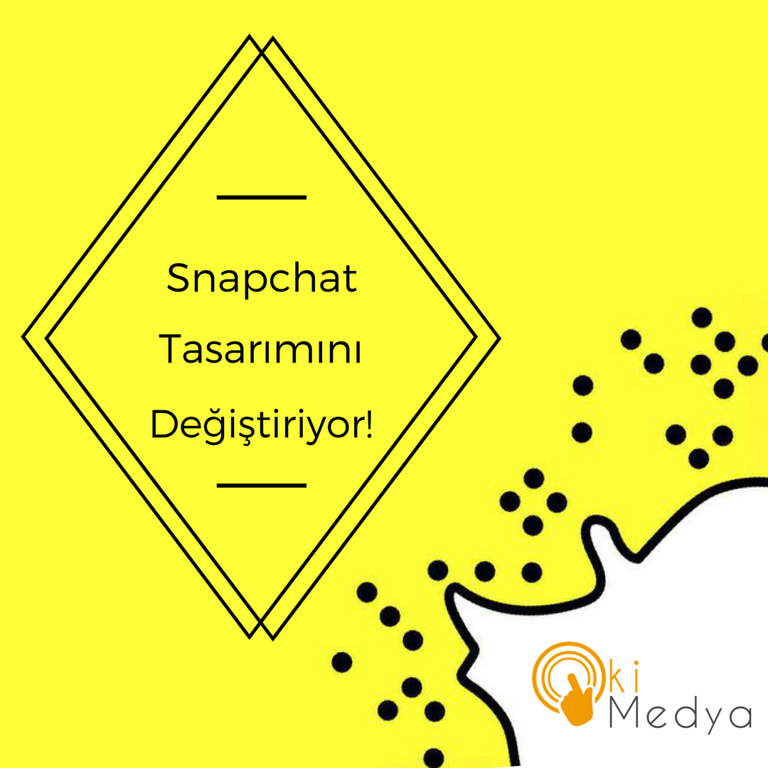 Okimedya's tweet photo. Snapchat’in yeni tasarımı tüm kullanıcılara sunulmaya başlanacak.

#snapchat #snapchatfamily #okimedya #dijitalpazarlama https://t.co/TkGv8z9JYL