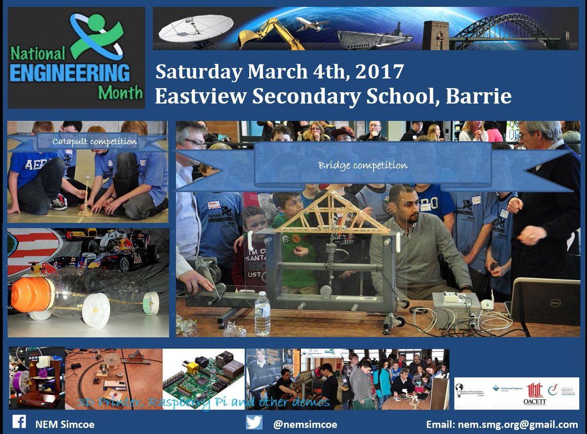 NEMSimcoe's tweet photo. #NEM2017Simcoe Getting ready to build your bridge? Check out this video https://t.co/CtX8lOo6FY Register here https://t.co/8Z6sVdq9jp https://t.co/L0W6t22pIm