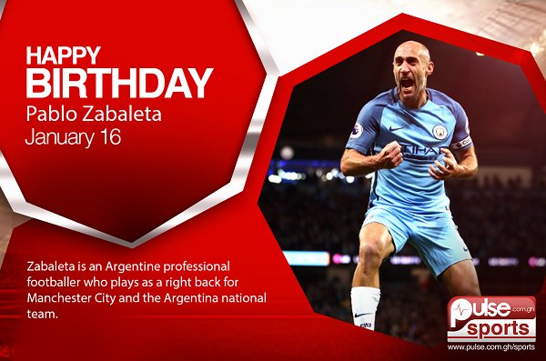  Happy Birthday Pablo Zabaleta   