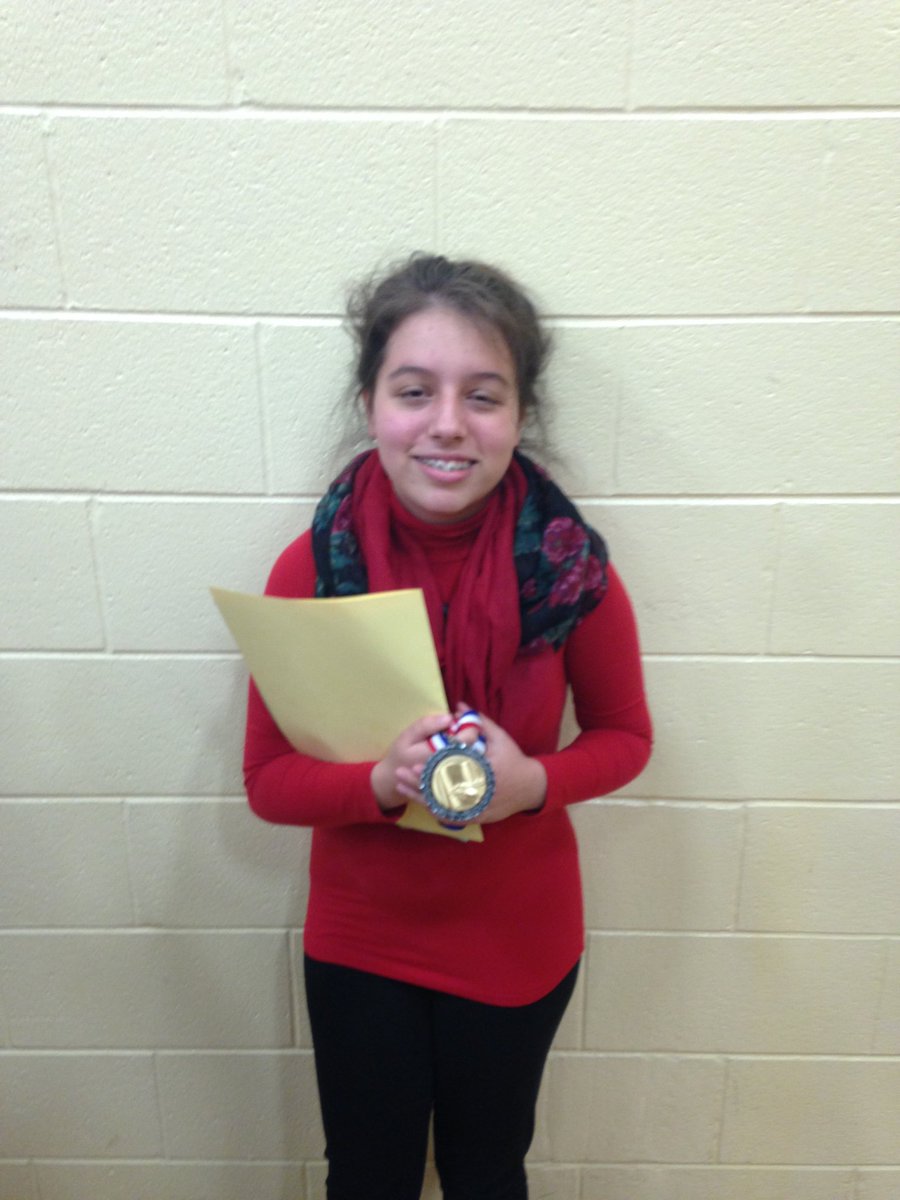 In the Power of the Pen Competition, PVMS 7th grader, Lilias F. received 15th overall! Impressive! <a href="/SWCSD/">South Western City Schools</a>