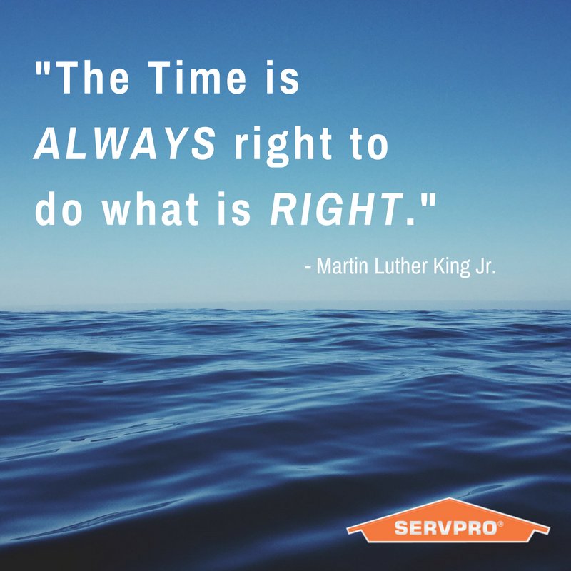 “The time is always right to do what is right.” - Martin Luther King Jr. #MLKDay