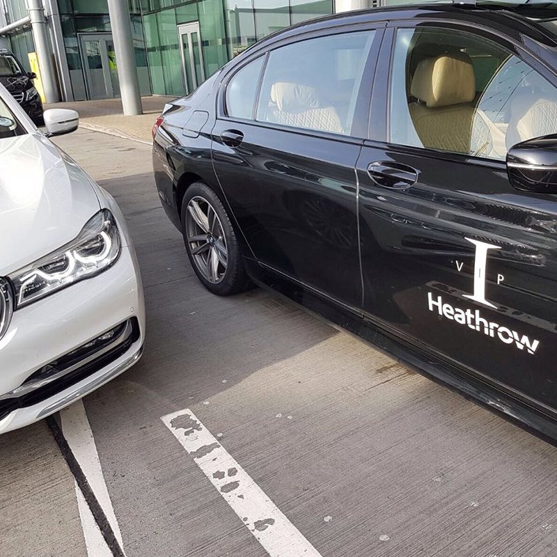 Heathrow VIP tweet media