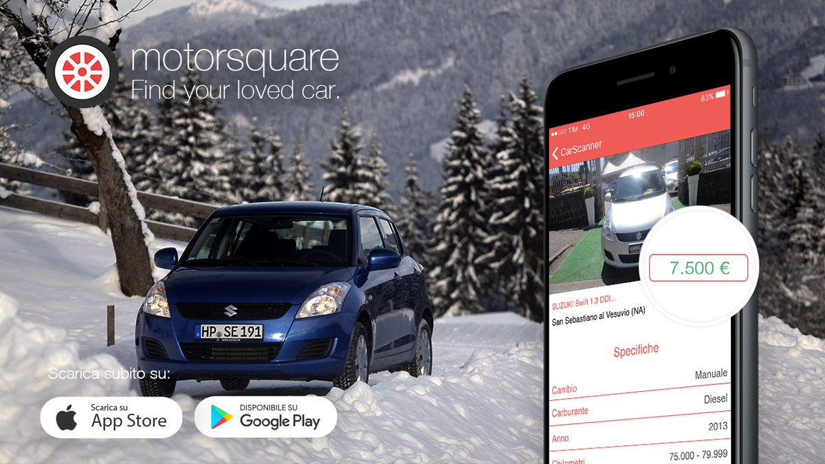 MotorsquareEU's tweet photo. Trova la tua #Suzuki #Swift in offerta con Motorsquare! Vai su https://t.co/UrqzJjdD5Y e scarica l’app! https://t.co/1mEoicjlv7