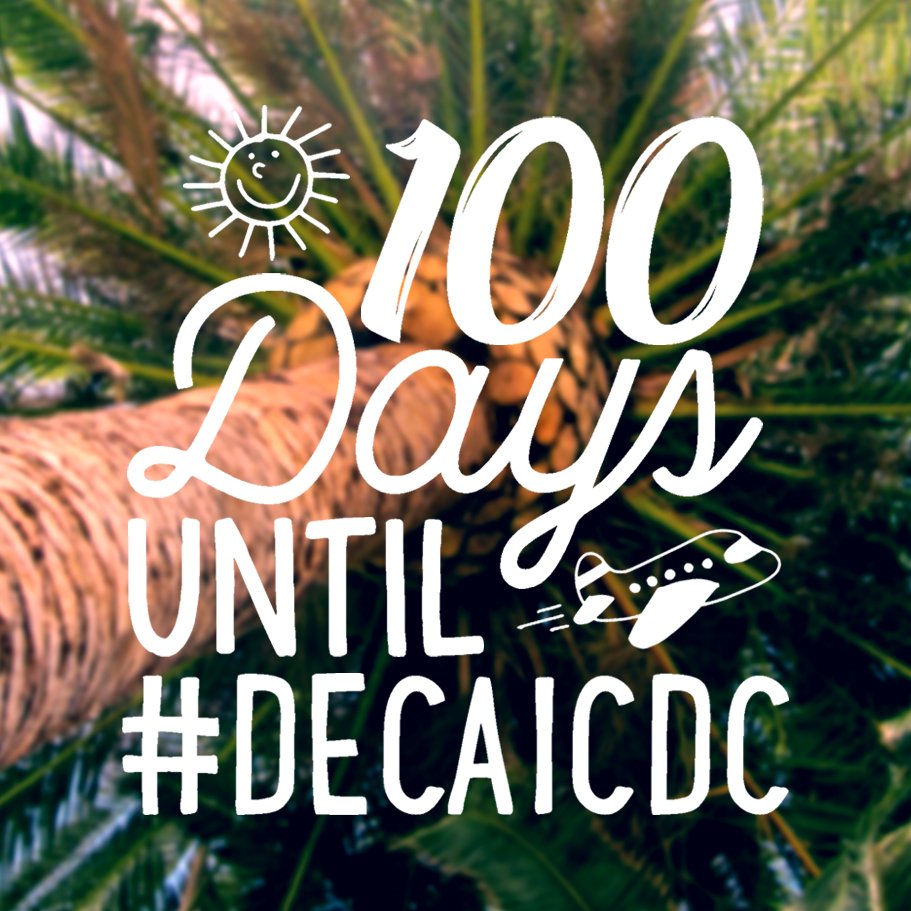 DECAInc's tweet photo. Start the #DECAICDC countdown! 🙌🏻🏆🎉🌴☀️🌊 https://t.co/swv2wnx7iR