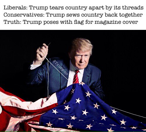 Trumpoo's tweet photo. This is how the media works: https://t.co/bWSgagSJXM