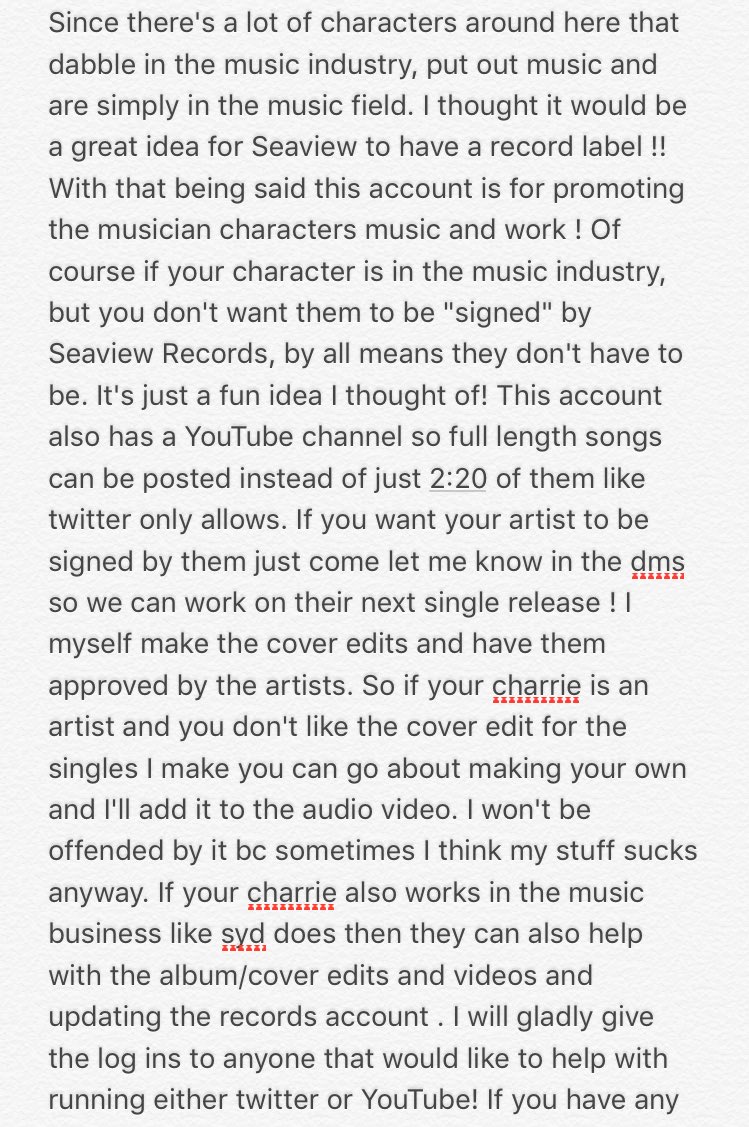 SEAVlEWRECORDS's tweet photo. // Just a little run down on how this works before we get a move on ! https://t.co/IM40vl8gvh