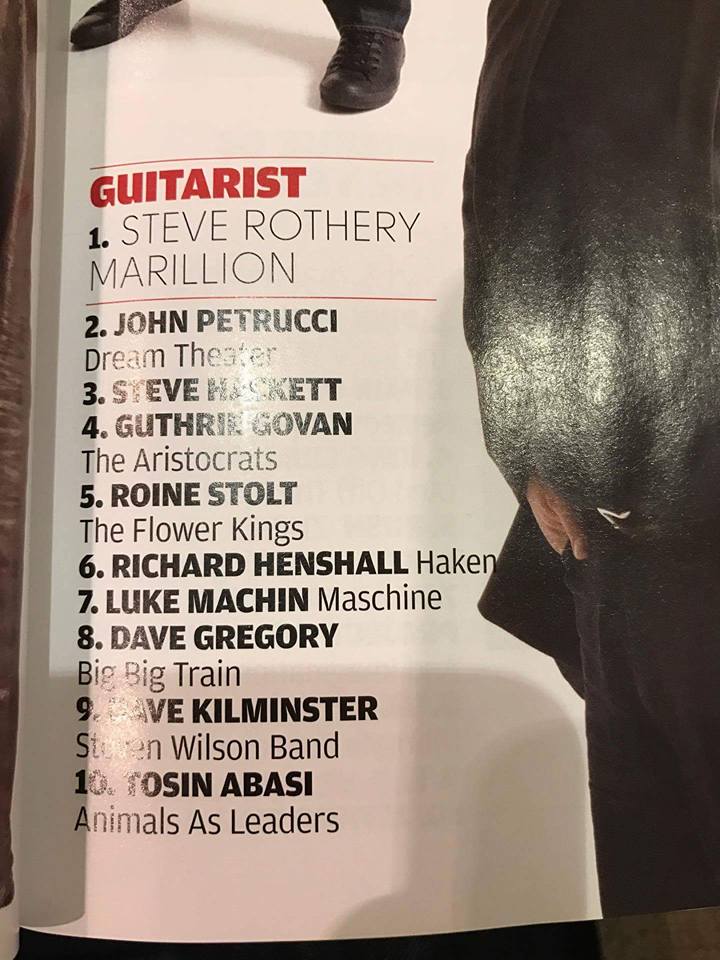 Wow!! An honour to be a part of this list with some of my guitar heroes! A huge heartfelt thank you to all who voted &amp; <a href="/ProgMagazineUK/">ProgMagazineUK</a> Lx