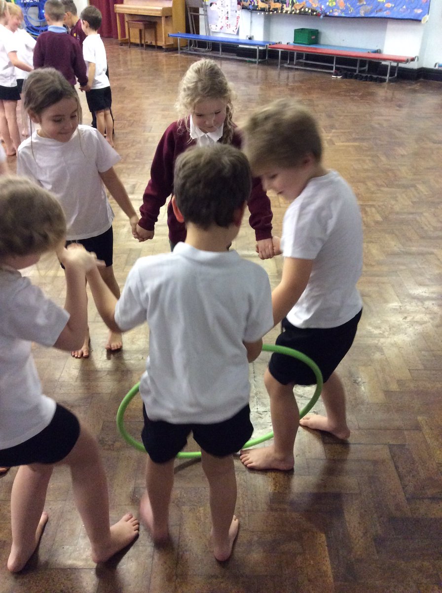 Y2Stradbroke's tweet photo. @StradbrokePri Developing our team work skills further this week in PE. #throughthehoop #teamwork https://t.co/QkjPVQEb48
