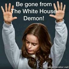 MissMandi00's tweet photo. 4 days, 3 hours, 4 minutes until the demon is gone!! 👏👏👏
#J20 #Obexit #Trump #Obama https://t.co/ebdKzurhIz