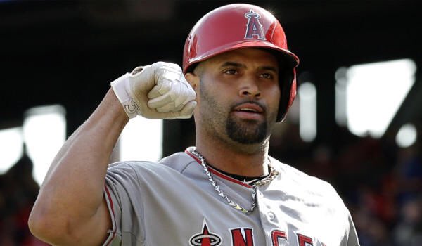 A very Happy 37th Birthday to DH/first baseman, Albert Pujols!  