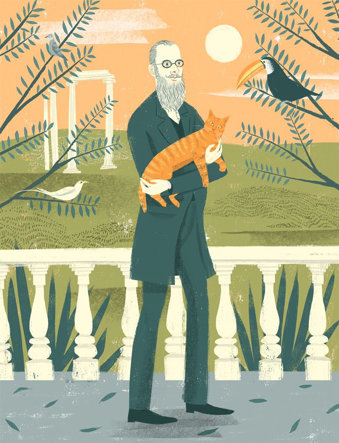 folioart's tweet photo. #FolioFeatured: What did the #cat say to the man? Out VERY soon it's @sam_kalda's #published 'Men and Cats' book! https://t.co/yRTaCMTVX9