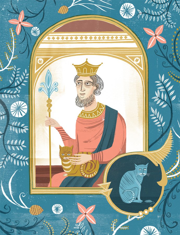 #FolioFeatured: What did the #cat say to the man? Out VERY soon it's <a href="/sam_kalda/">Sam Kalda</a>'s #published 'Men and Cats' book!