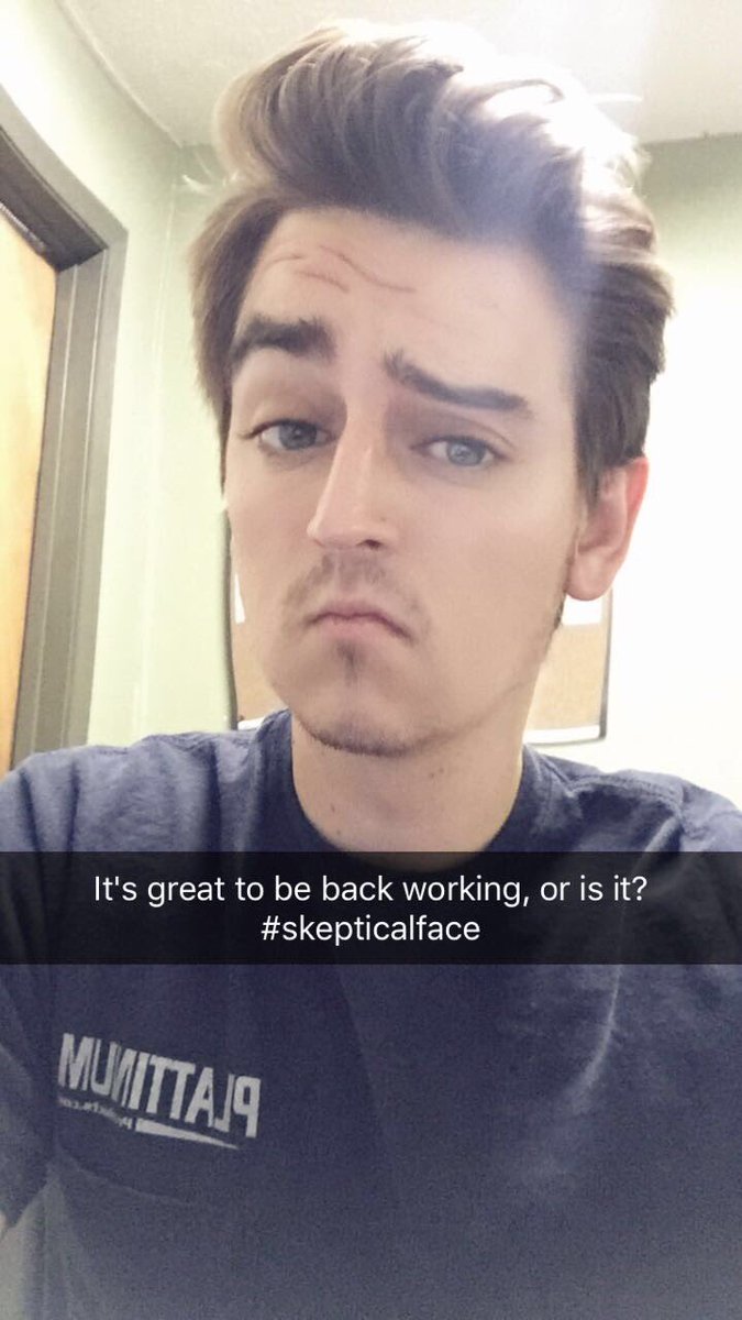 Eric_Filgueiras's tweet photo. I'm really digging this snapchat #skepticalface. I could literally turn any small matter into a potential concern. https://t.co/wbxv7xtenv