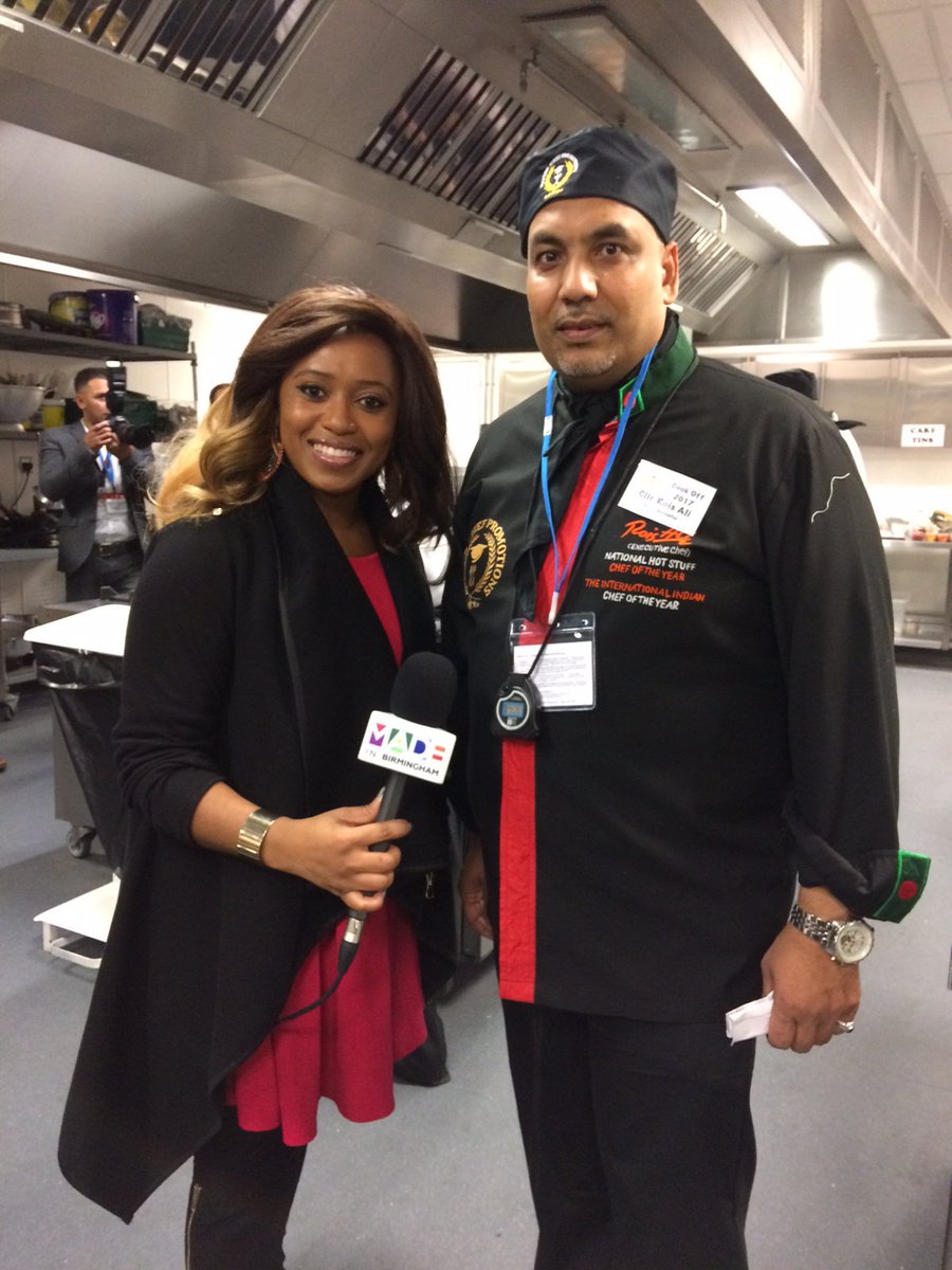 LTVBirmingham's tweet photo. Find out what's cooking with @TMushipe on #LowdownBham as things heat up in the @masterchefpromo Curry Cook Off 2017 at 6:30pm &amp; 9:30pm... https://t.co/5Qxw3SupQ7