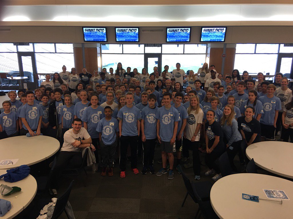 UNC_CSLS's tweet image. We are ready for an awesome day!!💙🐑 #csls