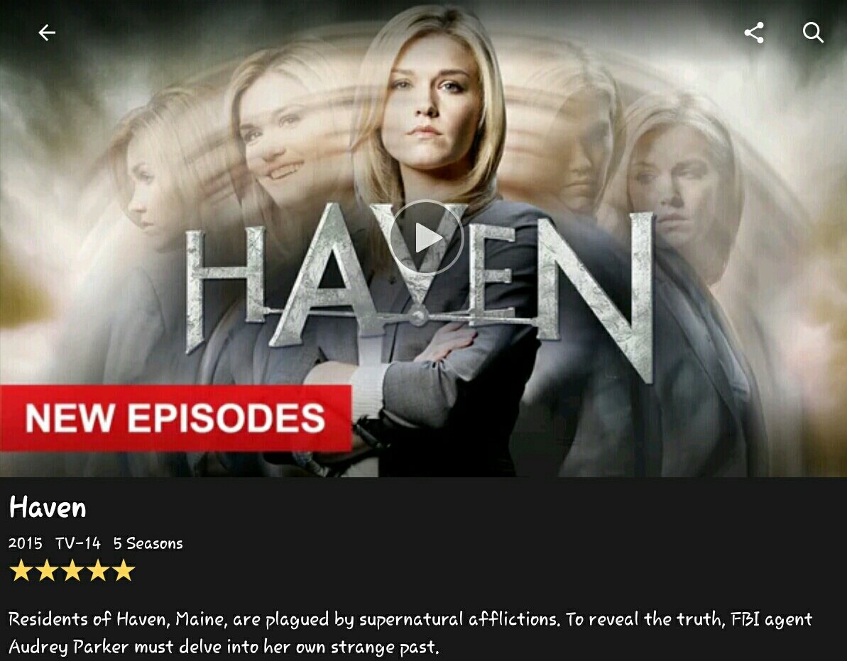 Have you heard? THE FINAL SEASON OF HAVEN IS NOW ON <a href="/netflix/">Netflix</a>!