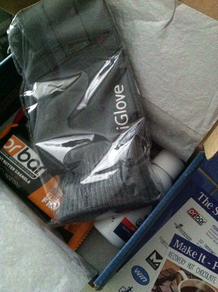 Finally breaking into this month's <a href="/StrideBox/">StrideBox</a>. Awesome! #RunYourRace #newyearnewrules #runeverything