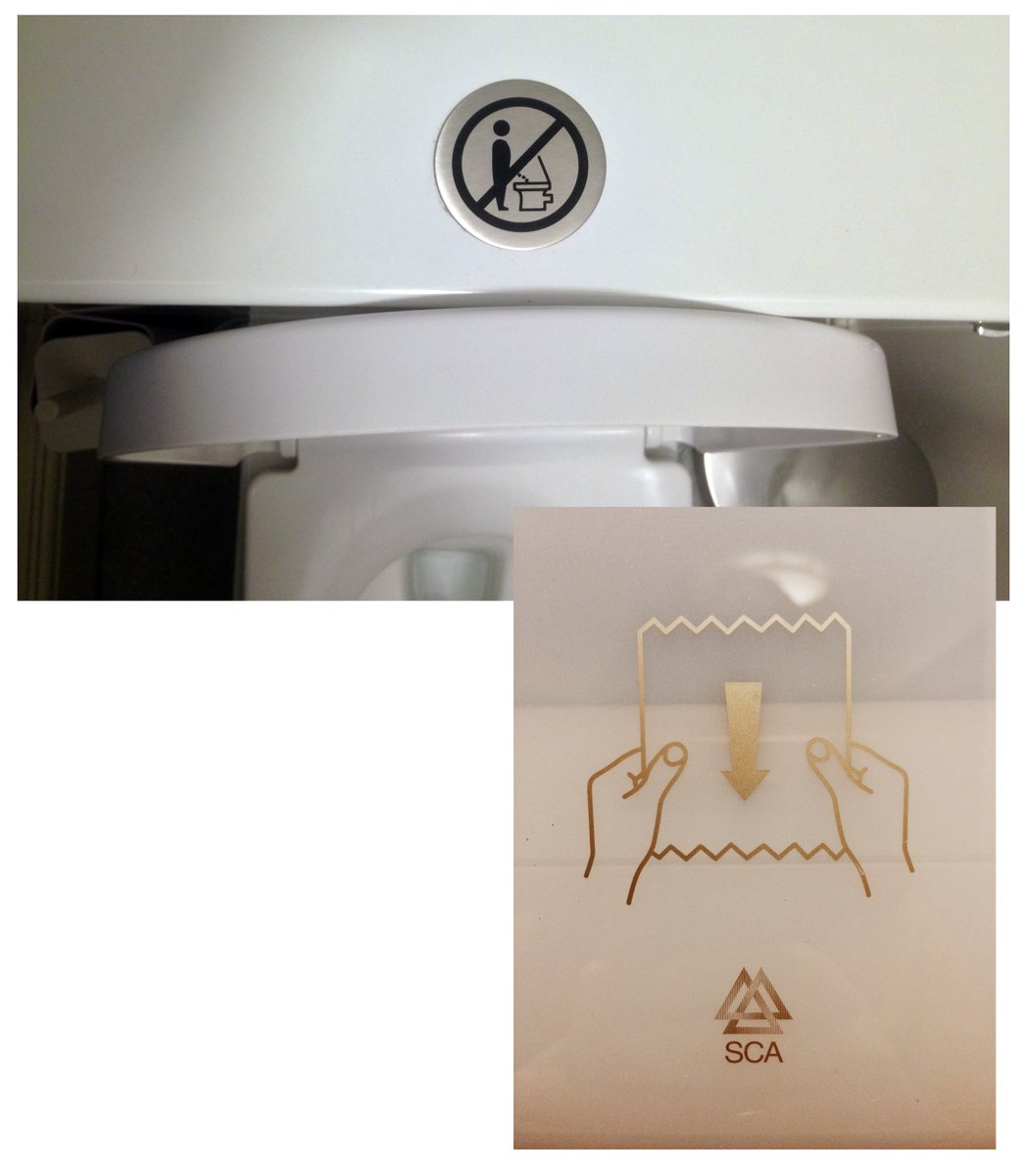 Bathroom Instructions: