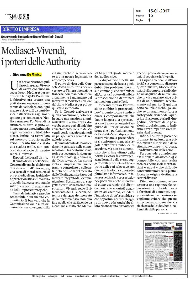 Fabio Dell'Aversana (@fdellaversana86) on Twitter photo Cosa resta del #pluralismoinformativo? <a href="/GDeminico/">Giovanna De Minico</a> su <a href="/sole24ore/">IlSole24ORE</a>. <a href="/AlbertoMGambino/">Alberto Gambino</a> <a href="/AntonioNicita/">Antonio Nicita</a> <a href="/OrestePollicino/">oreste pollicino</a> <a href="/sarzana_law/">Sarzana Law Firm</a> <a href="/marcoorofino/">marco orofino</a> Cosa resta del #pluralismoinformativo? <a href="/GDeminico/">Giovanna De Minico</a> su <a href="/sole24ore/">IlSole24ORE</a>. <a href="/AlbertoMGambino/">Alberto Gambino</a> <a href="/AntonioNicita/">Antonio Nicita</a> <a href="/OrestePollicino/">oreste pollicino</a> <a href="/sarzana_law/">Sarzana Law Firm</a> <a href="/marcoorofino/">marco orofino</a>