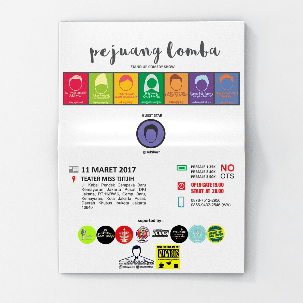 Obimesak_Nbts's tweet photo. Presale 1 udah dibuka nih. pesan tiketnya dari skrg ajak pacar, teman, kerabat dan keluarga untuk menontoni show #PejuangLomba https://t.co/GO4wnlWX5s