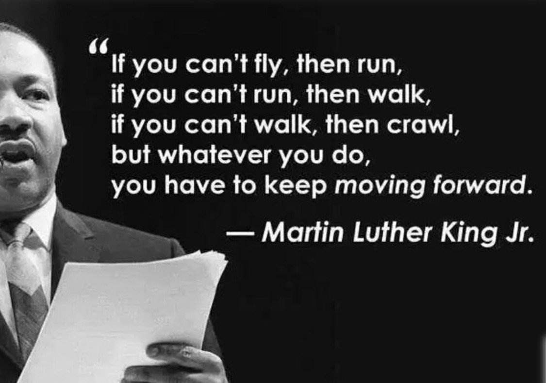 Thank you #MartinLutherKing, your words changed the world and continue to inspire us all. #MLK #MondayMotivation