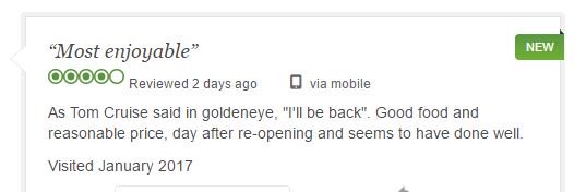 ErpinghamArms's tweet photo. Thank you for making us laugh on #blueMonday #TripAdvisorreviews. Our first review since #reopening and it's a good one! #northnorfolkliving https://t.co/gKi9x0n3ta
