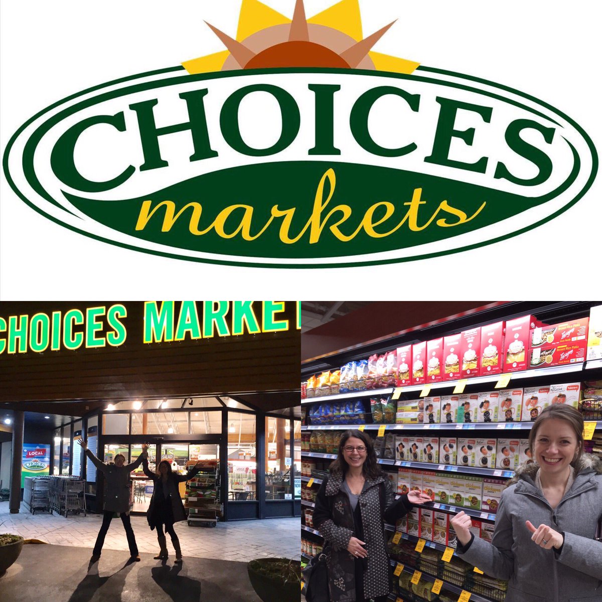 BrandSeedMktg's tweet image. After a great #ShowWeekend #OneMoreStop at @ChoicesMarkets How #Awesome to see @ChickapeaPasta in stores now! #Chickpeas #Lentils that's it