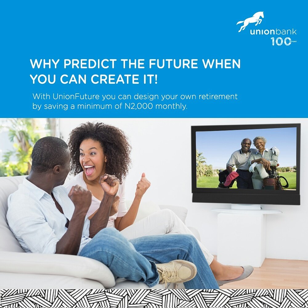 UNIONBANK_NG's tweet photo. Luck will only get you so far when it comes to your retirement goal. Save towards a future you truly desire with #UnionFuture. #UnionBank100 https://t.co/ZRLauwVMC2