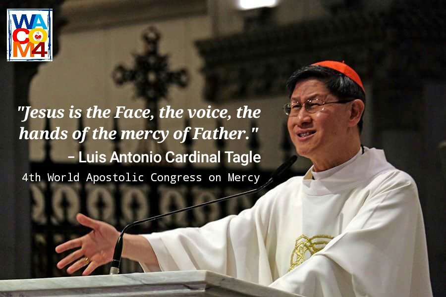 Tarsiote's tweet photo. "Jesus is the Face, the voice, the hands of the mercy of Father." #MercyPH #Catholic https://t.co/yuqZxp5DRe