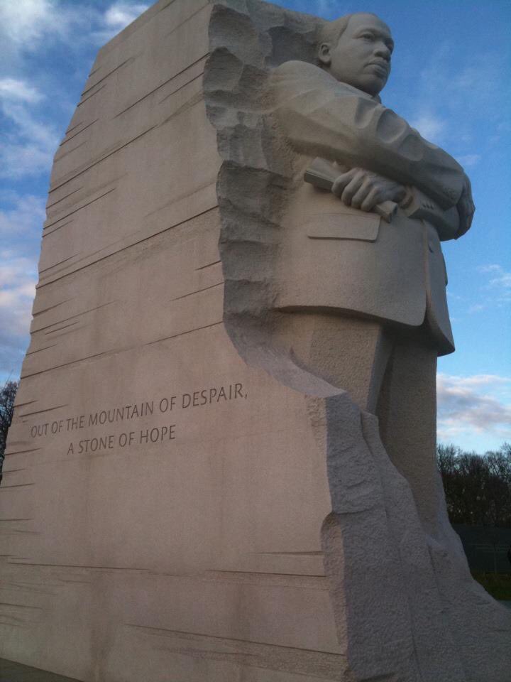 deborahgist's tweet photo. "Out of a mountain of despair, a stone of hope." #MLKDay #MLKday2017 #TeamTulsa #SuccessTPS https://t.co/Q5poLgHZpa