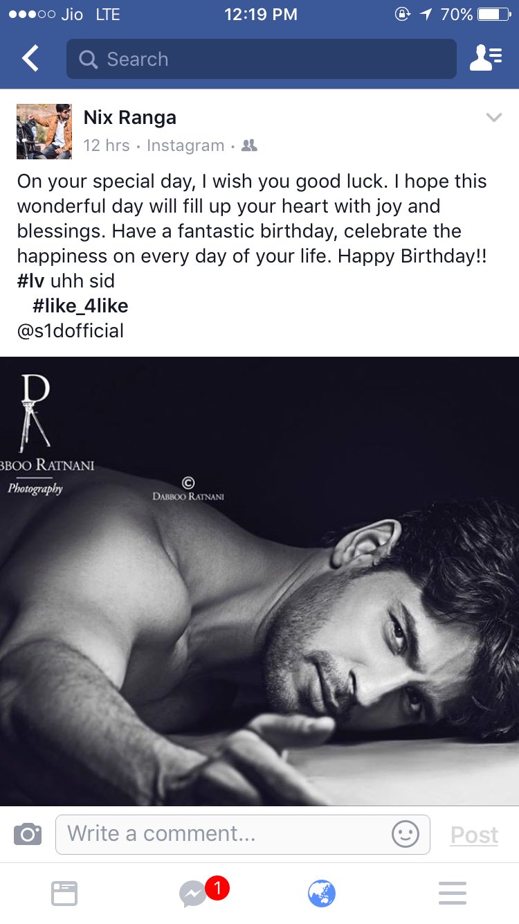 Happy birthday sidharth malhotra    plzz see mah post 