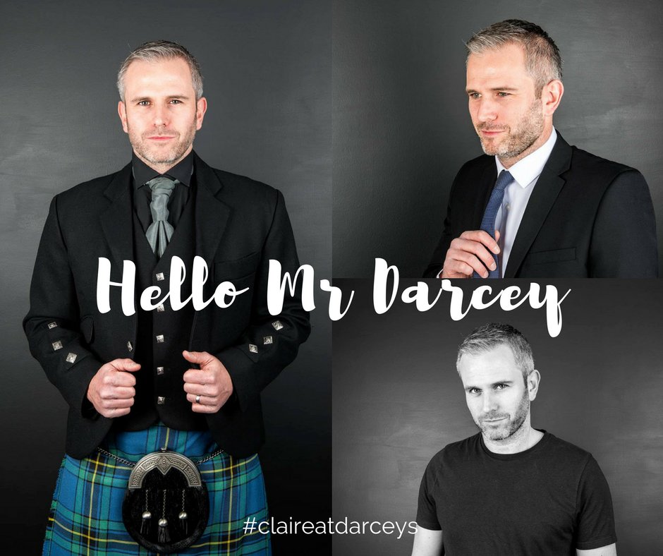 Just checking you have all been introduced to Mr Darcey?? ;)  
#claireatdarceys #mrdarcey