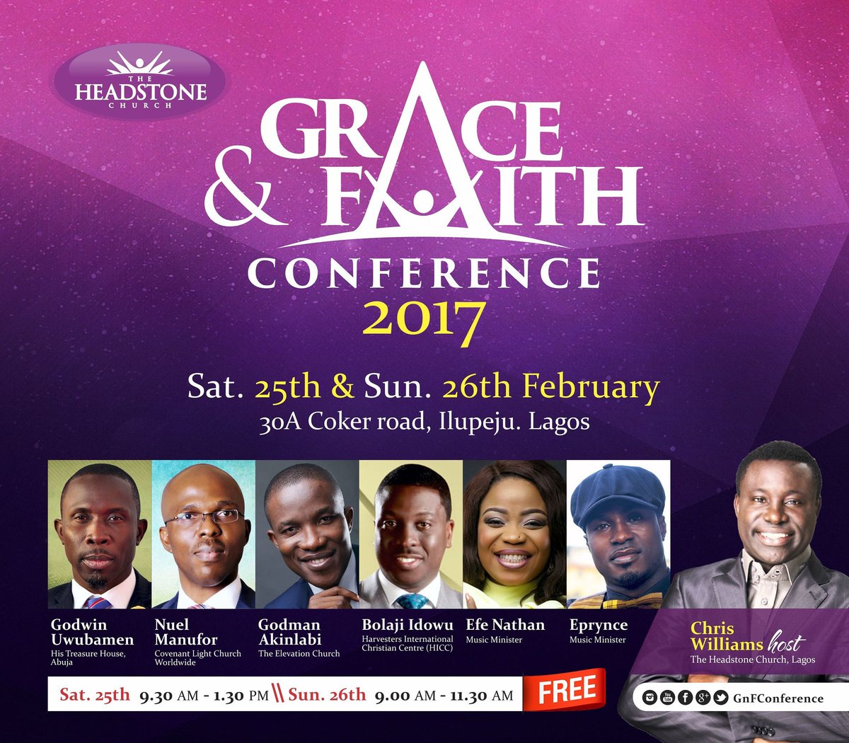 Gnfconference's tweet photo. Are there "works" in receiving Grace??? Attend the #Gnfconference2017 and put these questions to rest https://t.co/zxNvZakdBT