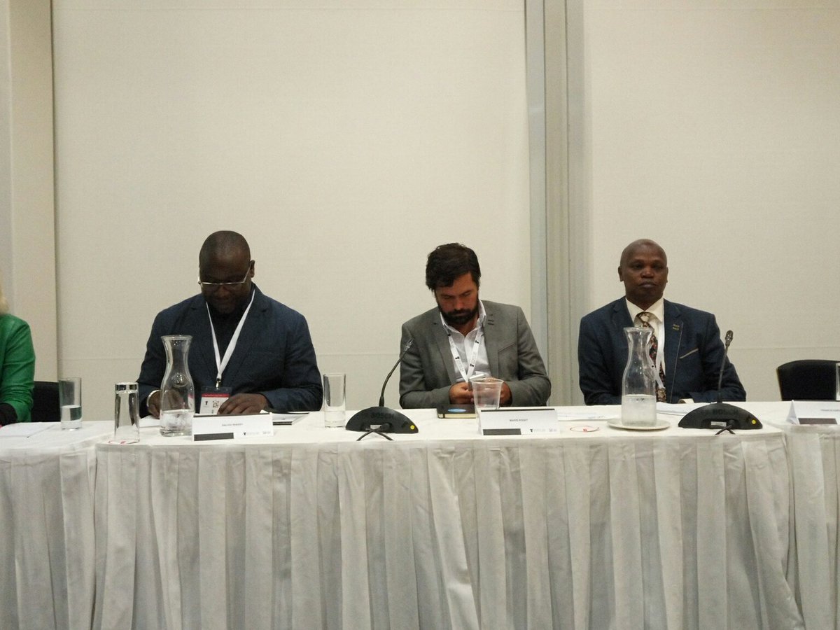 Open_Institute's tweet photo. @Chiefkariuki settles in as a panelist 'Making Citizen Generated data for SDG monitoring sustainable' session #UNDataForum https://t.co/3QMUT1c8z0