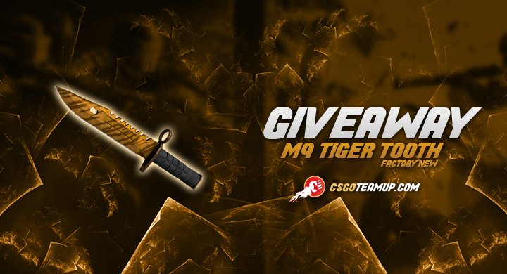 CSGOTeamUp's tweet photo. Giveaway --> https://t.co/FKv9DktHd7

Like and RT it! https://t.co/Fn8jdRmgB4