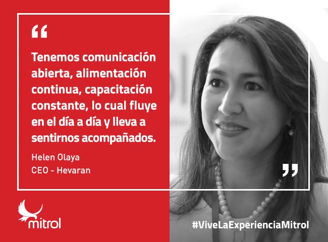 Mitrol's tweet photo. @helenolaya nos cuenta su experiencia con @Mitrol
 @hevaransas #ViveLaExperienciaMitrol  https://t.co/QX0iwYvh9Y https://t.co/1WvMj0TUP3