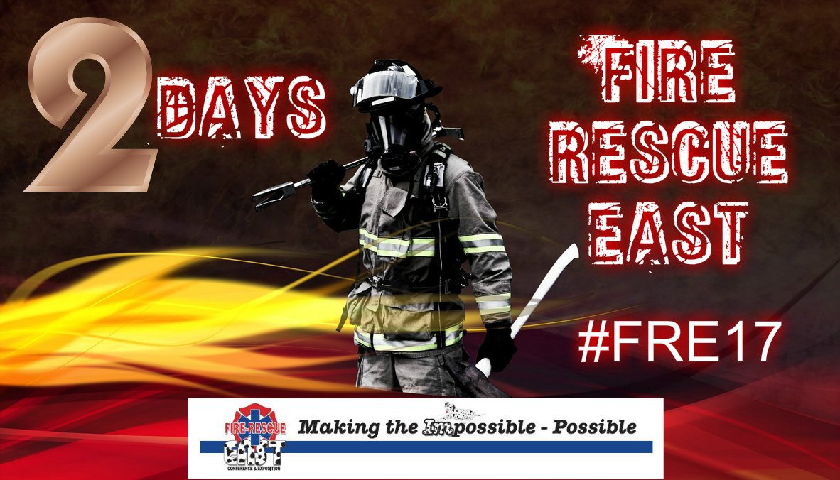 FlFireChiefs's tweet photo. Countdown to Fire Rescue East
2 DAYS TO GO!!!
Still time to join us and sign up on site for classes
#FRE17
https://t.co/uCnBExDrxj https://t.co/CDzWe1k7Fl