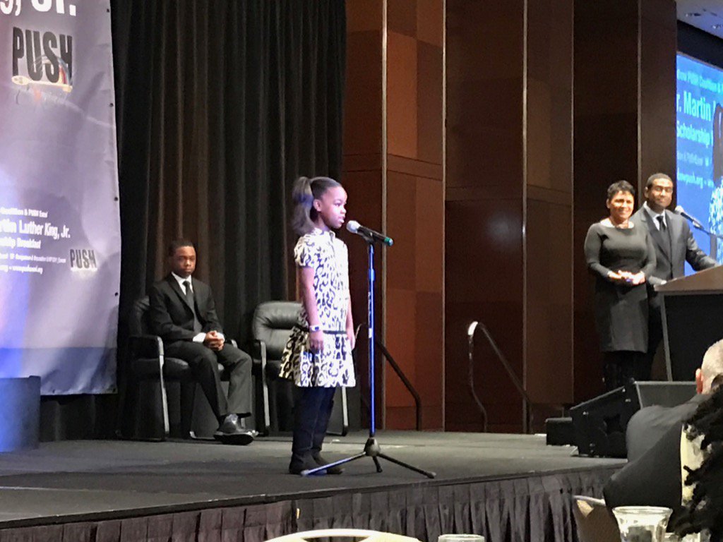 Michael22685087's tweet image. #excel2017 @ComEd reciting Langston Hughes