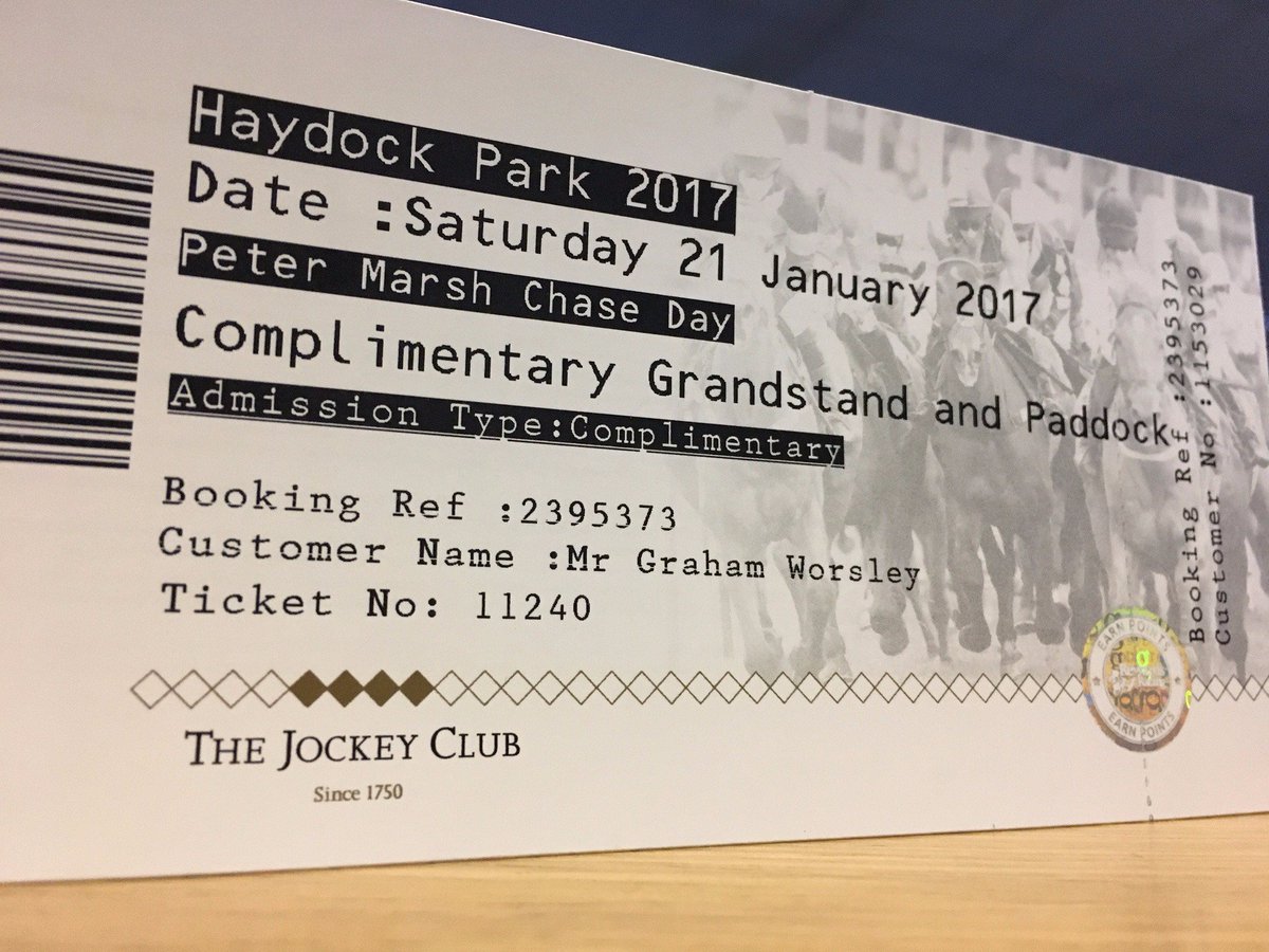 **#Competition ** WIN FOUR TICKETS TO @HAYDOCKRACES THIS SATURDAY 21ST JAN!  RT TO ENTER!!! WINNER ANNOUNCED TOMORROW! #blueMonday #win