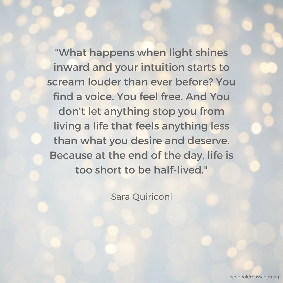 massagemag's tweet photo. Because at the end of the day, life is too short to be half-lived. #MotivationMonday https://t.co/1vrMMprwPj