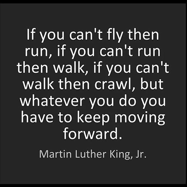 No matter how tough life may be, you always gotta keep moving forward and remain hopeful 💯