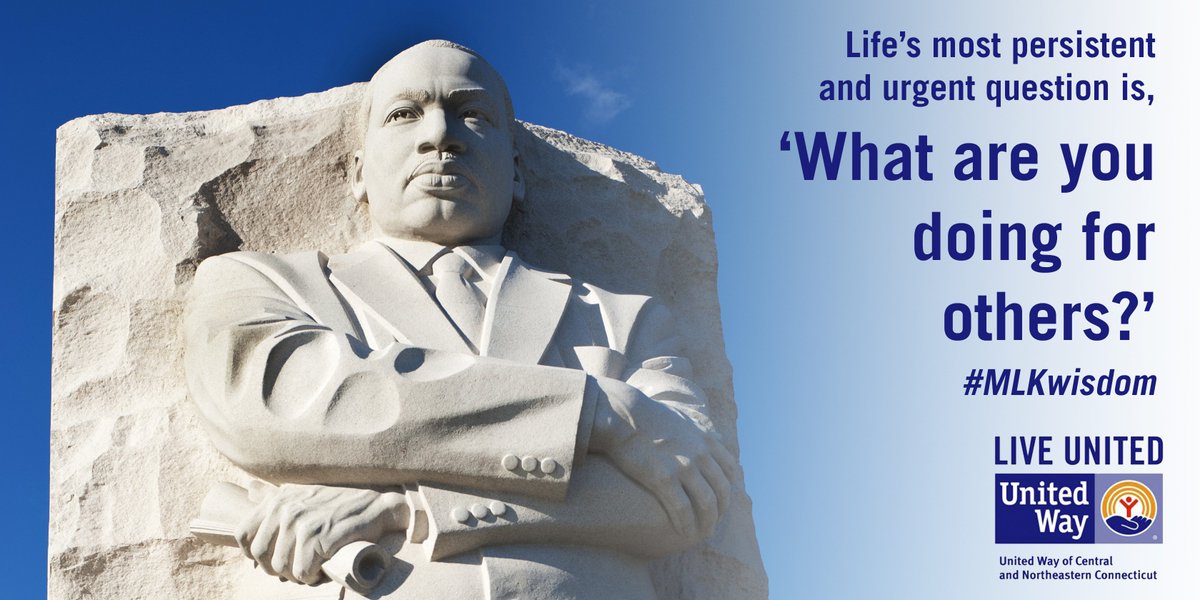 unitedwayinc's tweet photo. #MLKwisdom #MLKDAY https://t.co/P8LhQjqjNH