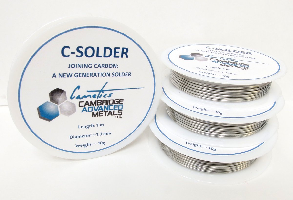 cametics's tweet photo. Just re-launched our online shop. #CSolder is available right now.
Check https://t.co/BQDJB0Rotu #CSolder #SolderingOfCarbon #soldering https://t.co/FE5kEJObtz