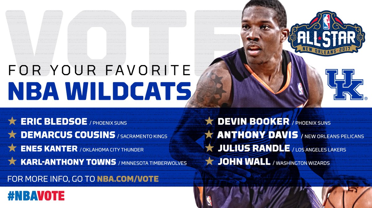 KentuckyMBB's tweet photo. #NBAVOTE @EBled2 https://t.co/hUT1QfbVs3