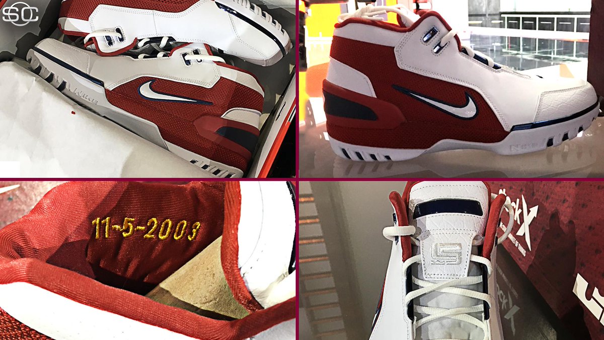 The shoe that started it all.

We've got an exclusive first look at 1 of 23 Cavs Championship Court LeBron retro 1's 🔥.