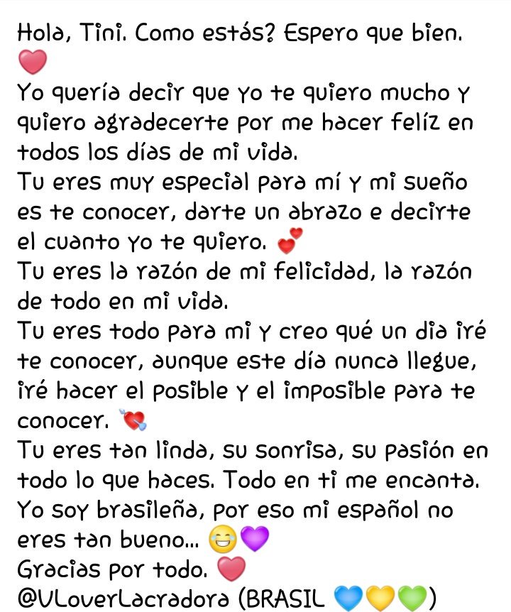 noirtini's tweet image. @TiniStoessel please read this 💘
Yo te quiero mucho, mi princesa ❤
BRASIL TE AMA 💙💛💚
