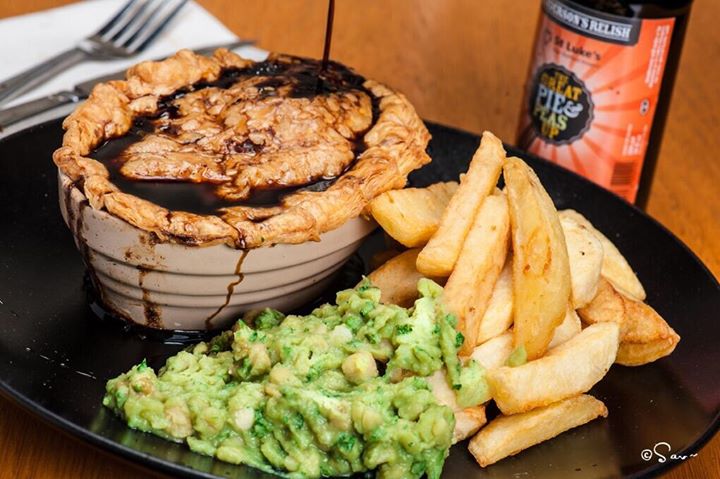 Our delicious homemade pies are sure to warm you up, pop in and see us! <a href="/eatSheffield/">Eat Sheffield</a> #sheffieldissuper #HomemadeFOOD #local #Sheffield