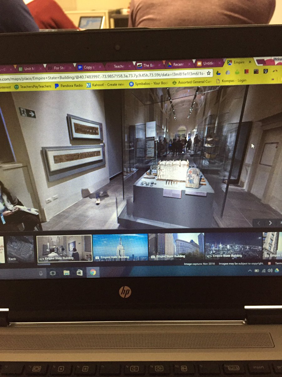 NatashaTrebus's tweet photo. Taking a tour of the Empire State Building while sitting in RFHS! #googlemaps #rfsdlearns #rfsdpride https://t.co/wKz9wY71Nk