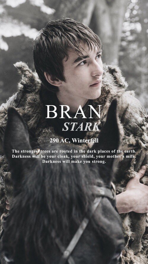 ♚ : Bran Stark
♕ : House STARK
♜ : Direwolf - Summer 
♗ : Role play | Update news
♞ : #GameOfThrones